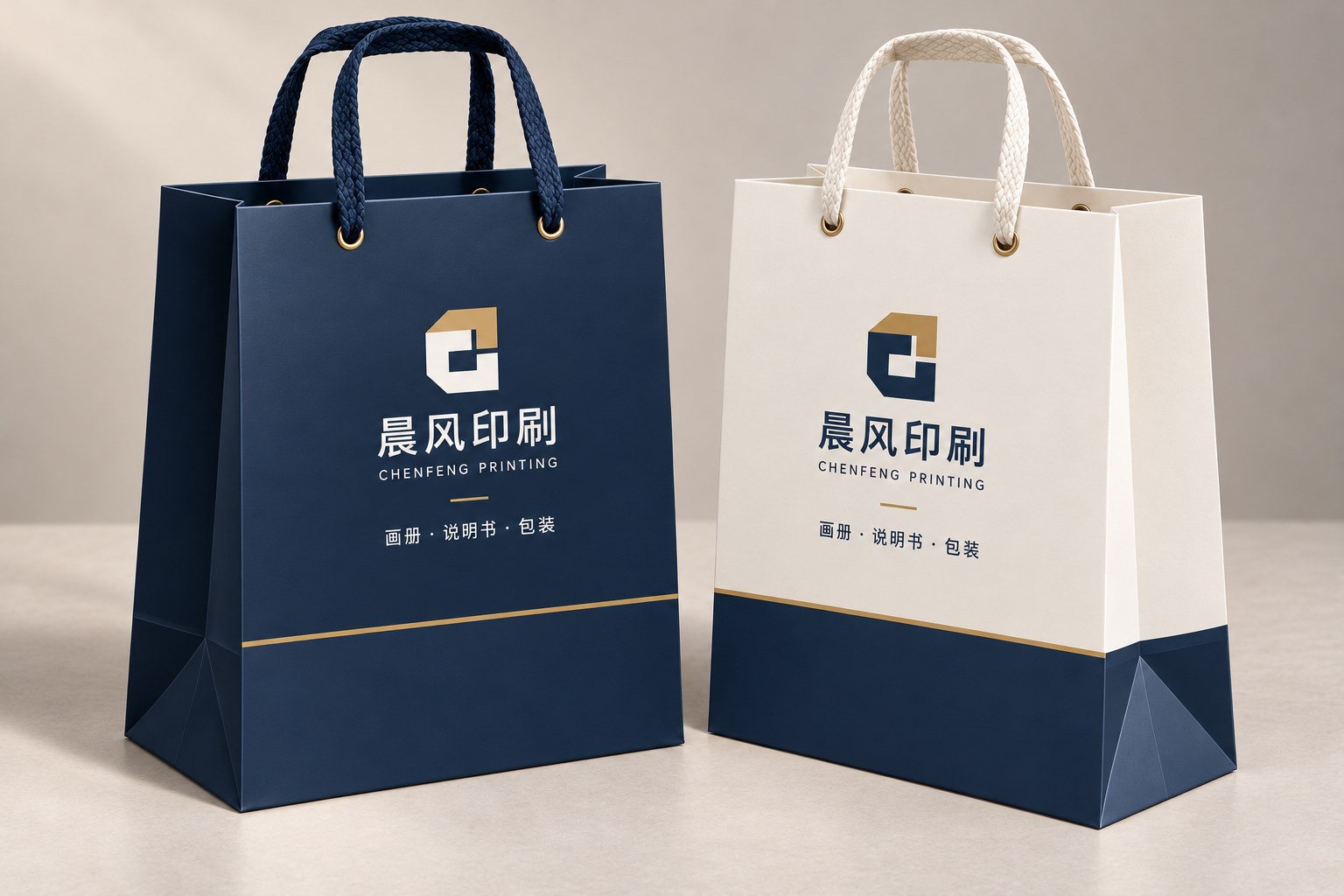 手提纸袋产品效果示意