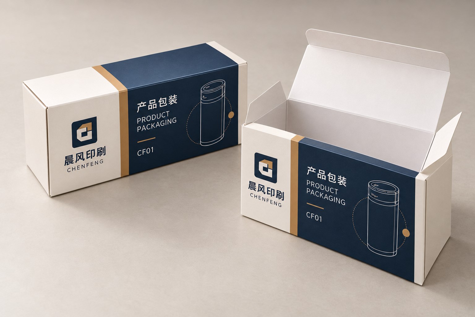 佛山彩盒印刷产品效果示意